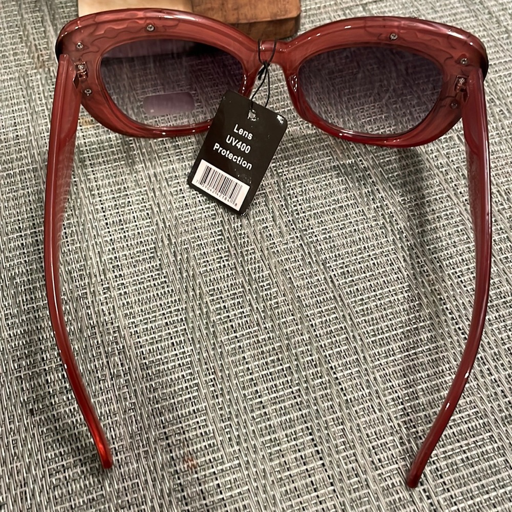 - #202 NWT Rose Covered Glasses - Picture 5 of 16